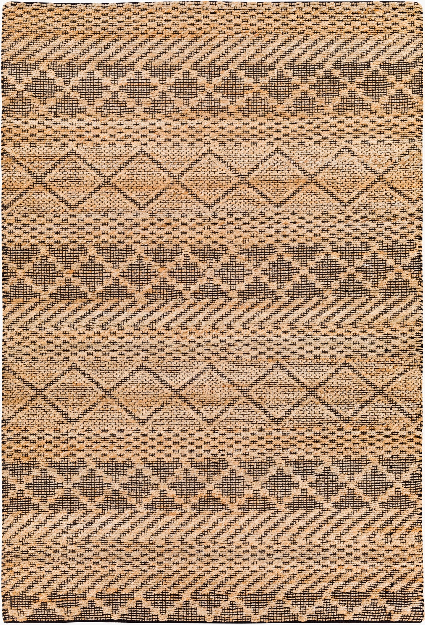 Santa Barbara SBB-2310 2' x 3' Handmade Jute Accent Rug