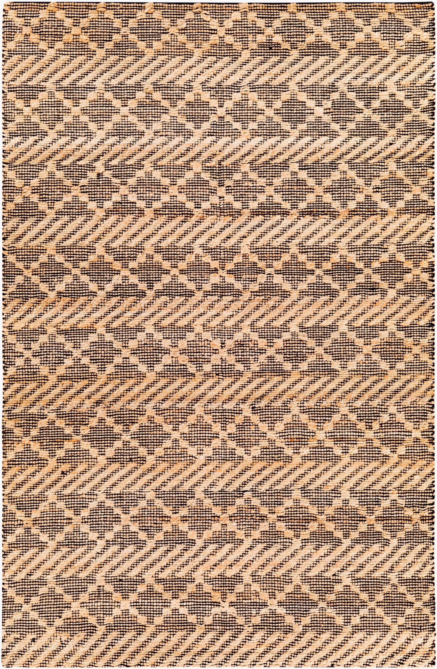 Santa Barbara SBB-2312 2' x 3' Handmade Jute Accent Rug