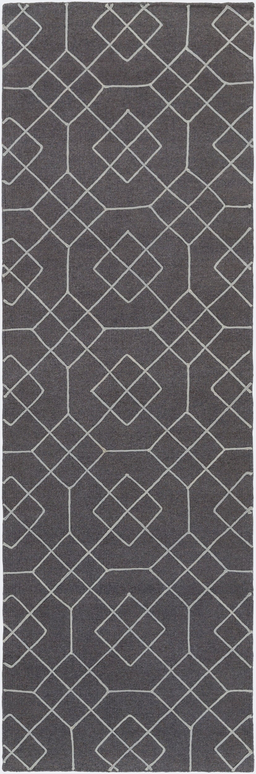 Seabrook SBK-9003 8ft Runner Handmade Wool Runner Rug