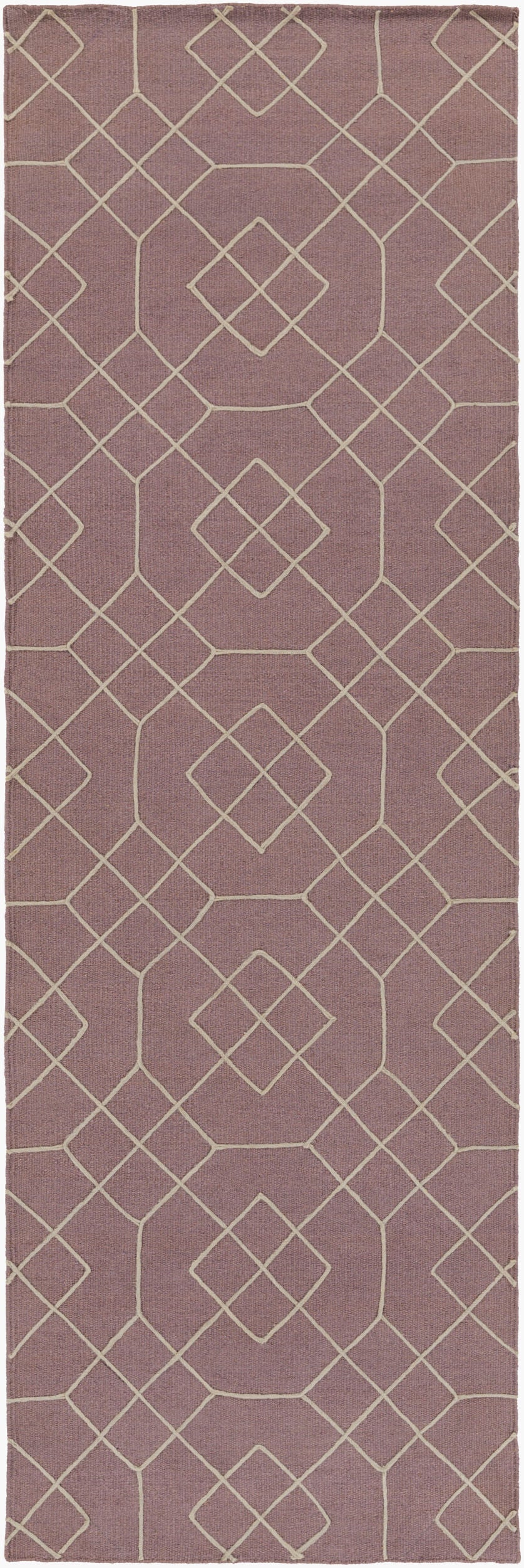 Seabrook SBK-9005 8ft Runner Handmade Wool Runner Rug