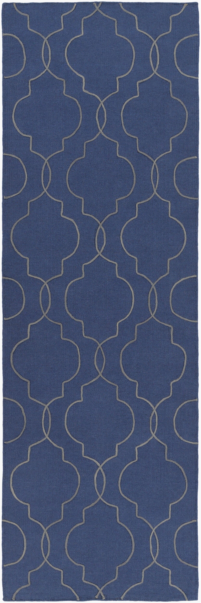 Seabrook SBK-9009 8ft Runner Handmade Wool Runner Rug