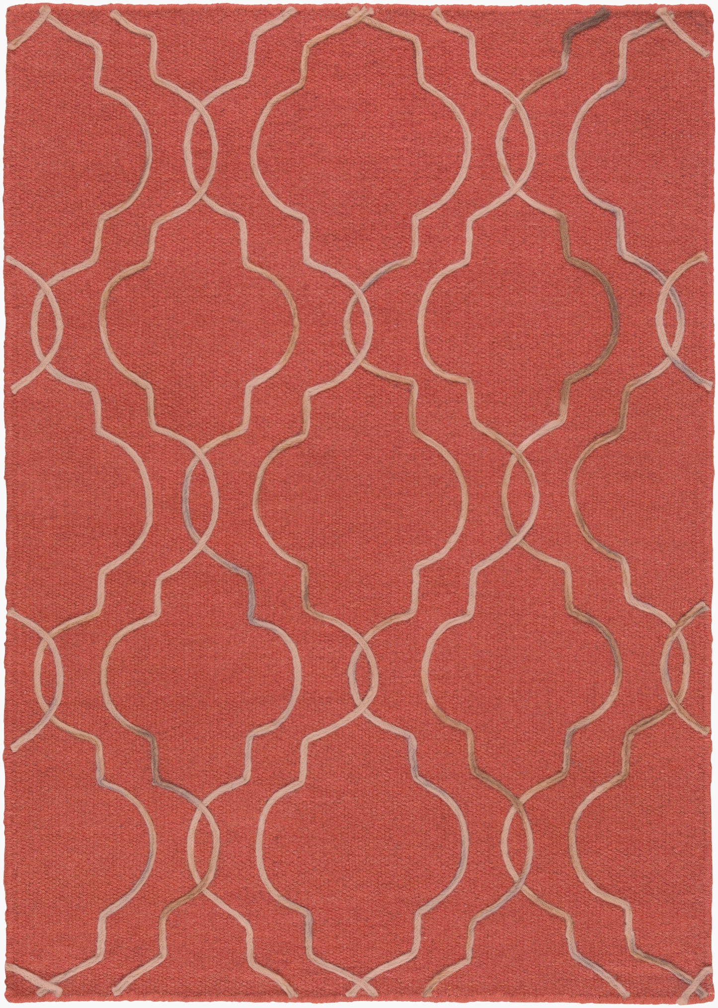 Seabrook SBK-9020 3' x 5' Handmade Wool Accent Rug