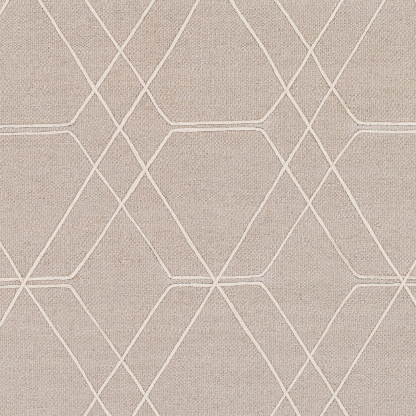 Alfombra decorativa de lana hecha a mano Seabrook SBK-9025 de 90 x 150 cm