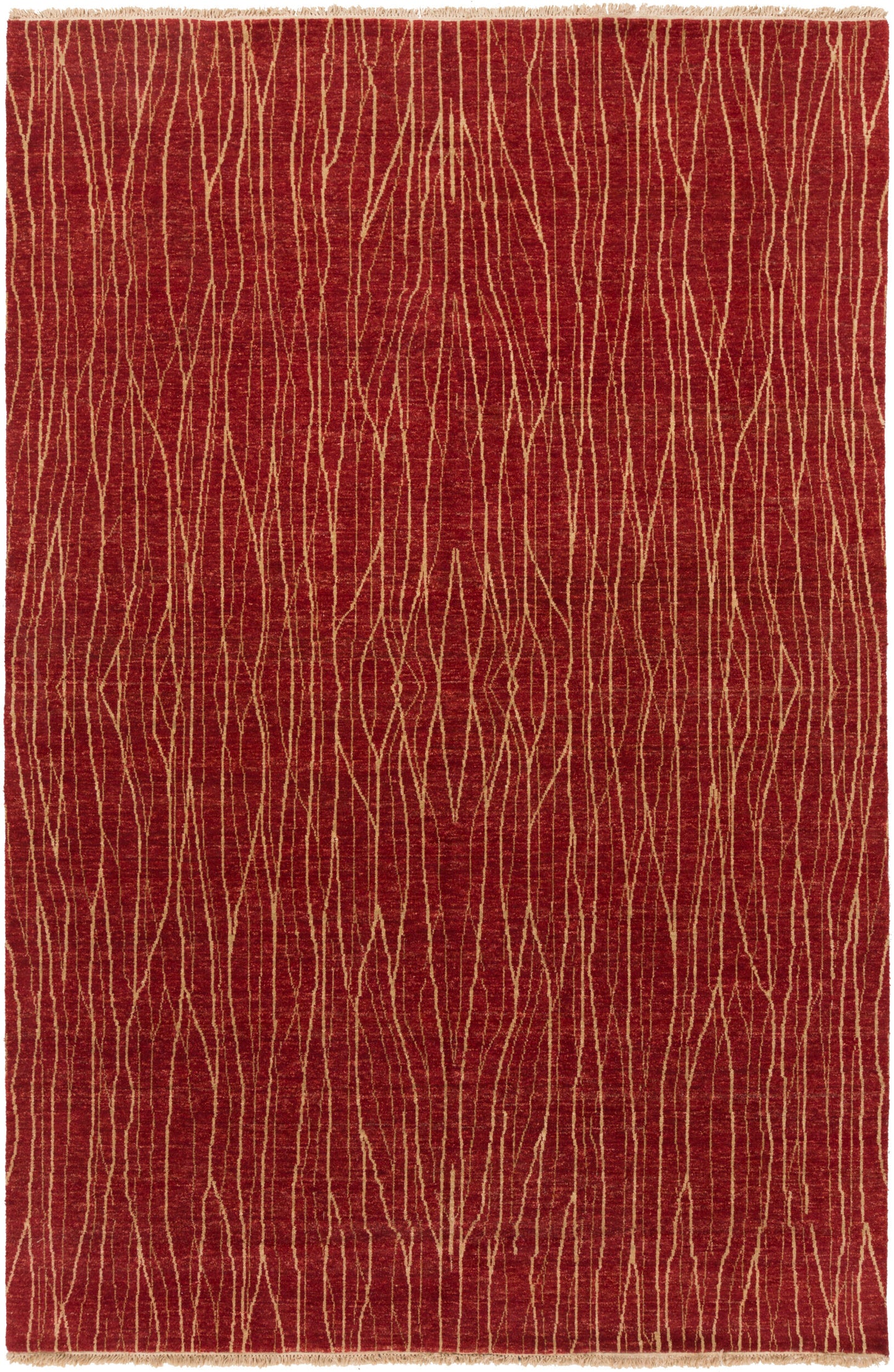 Scarlet SCL-1001 2' x 3' Handmade Wool Accent Rug