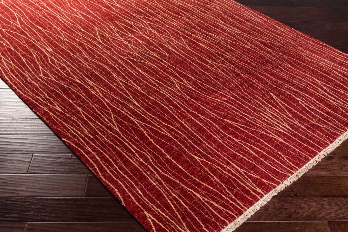 Scarlet SCL-1001 2' x 3' Handmade Wool Accent Rug