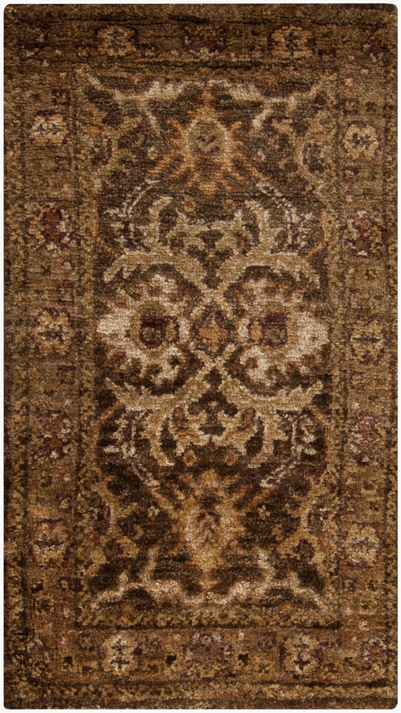 Scarborough SCR-5105 3' x 5' Handmade Jute Accent Rug