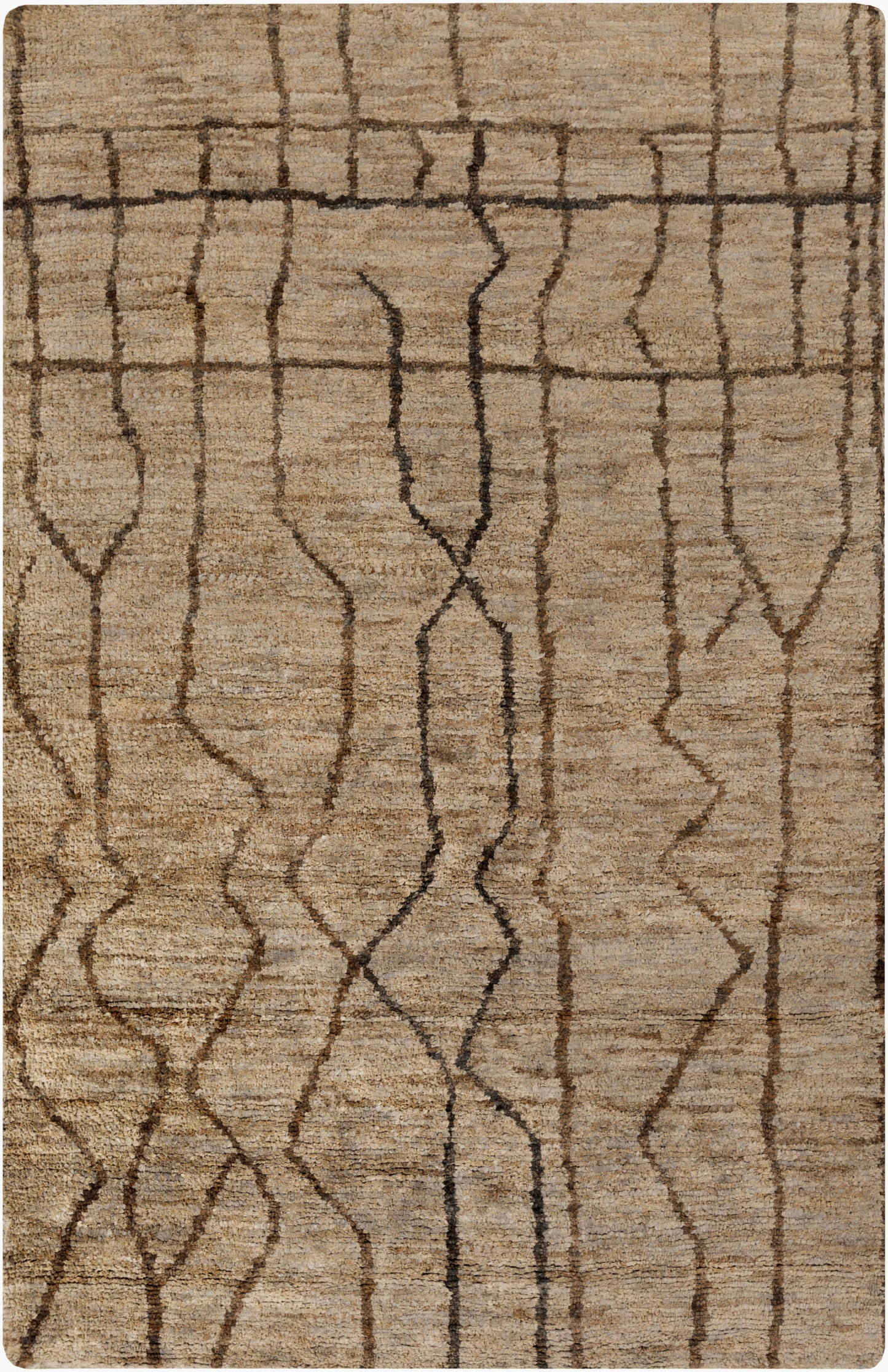 Scarborough SCR-5139 3' x 5' Handmade Jute Accent Rug