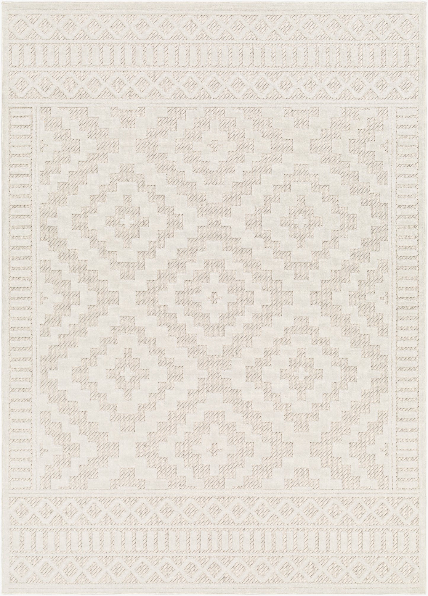 San Diego SFG-2305 5' x 7' Machine Woven Indoor/Outdoor Area Rug