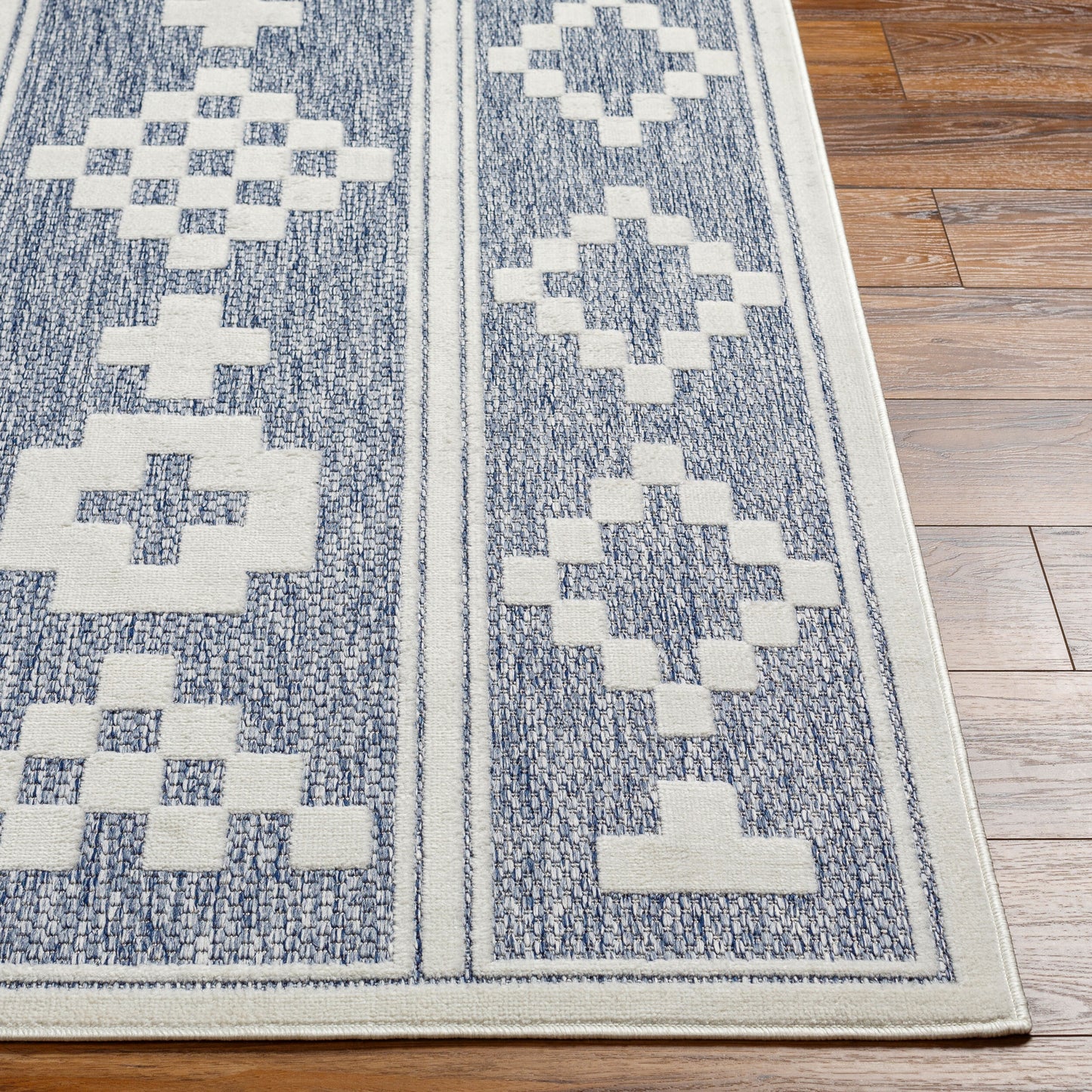 Alfombra tejida a máquina para interior y exterior San Diego SFG-2331 de 1,83 m x 2,74 m