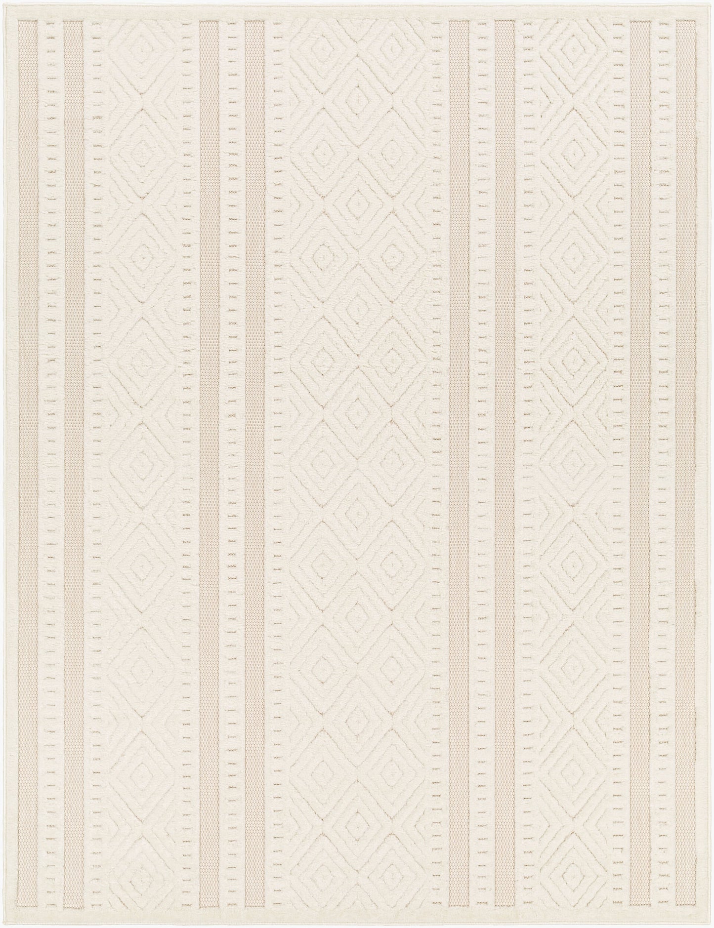 Alfombra tejida a máquina para interior y exterior San Diego SFG-2351 de 1,83 m x 2,74 m