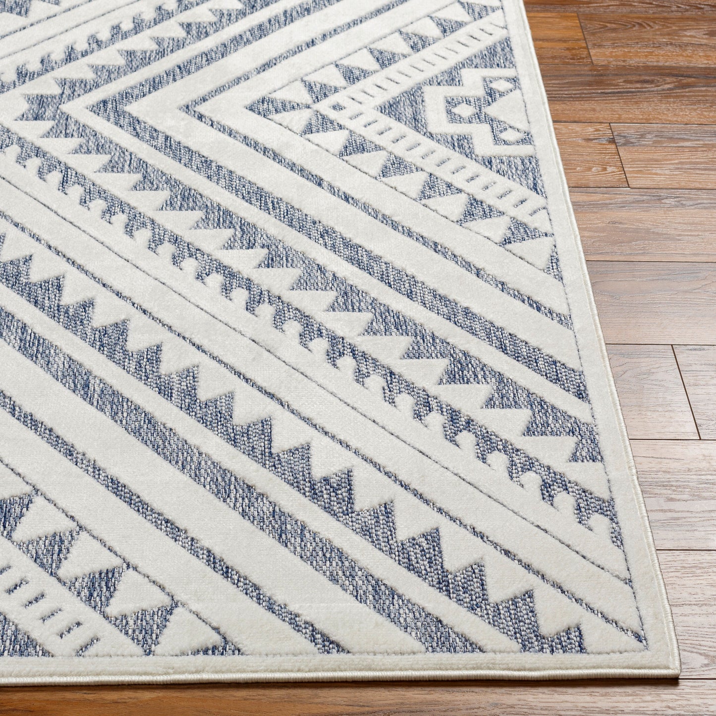 Alfombra tejida a máquina para interior y exterior San Diego SFG-2352 de 1,52 m x 2,13 m