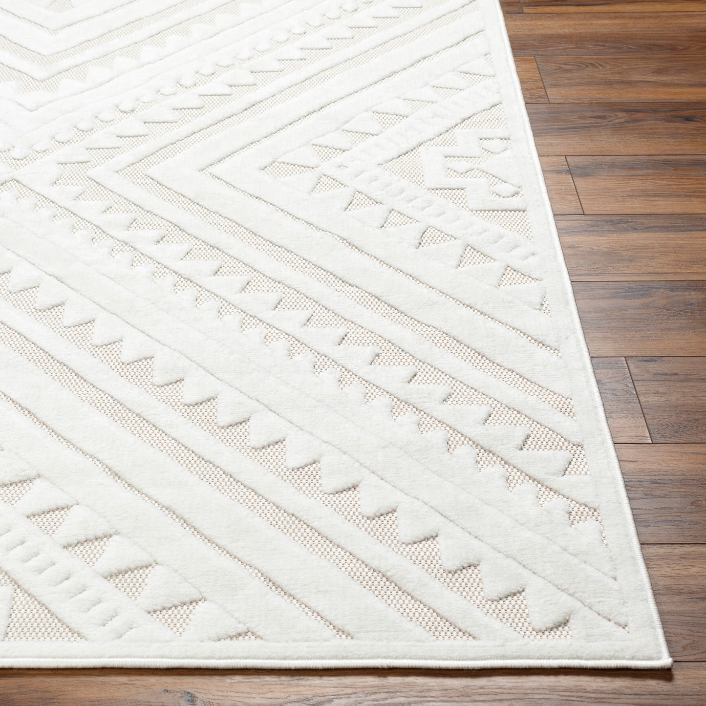 Alfombra tejida a máquina para interior y exterior San Diego SFG-2353 de 1,83 m x 2,74 m
