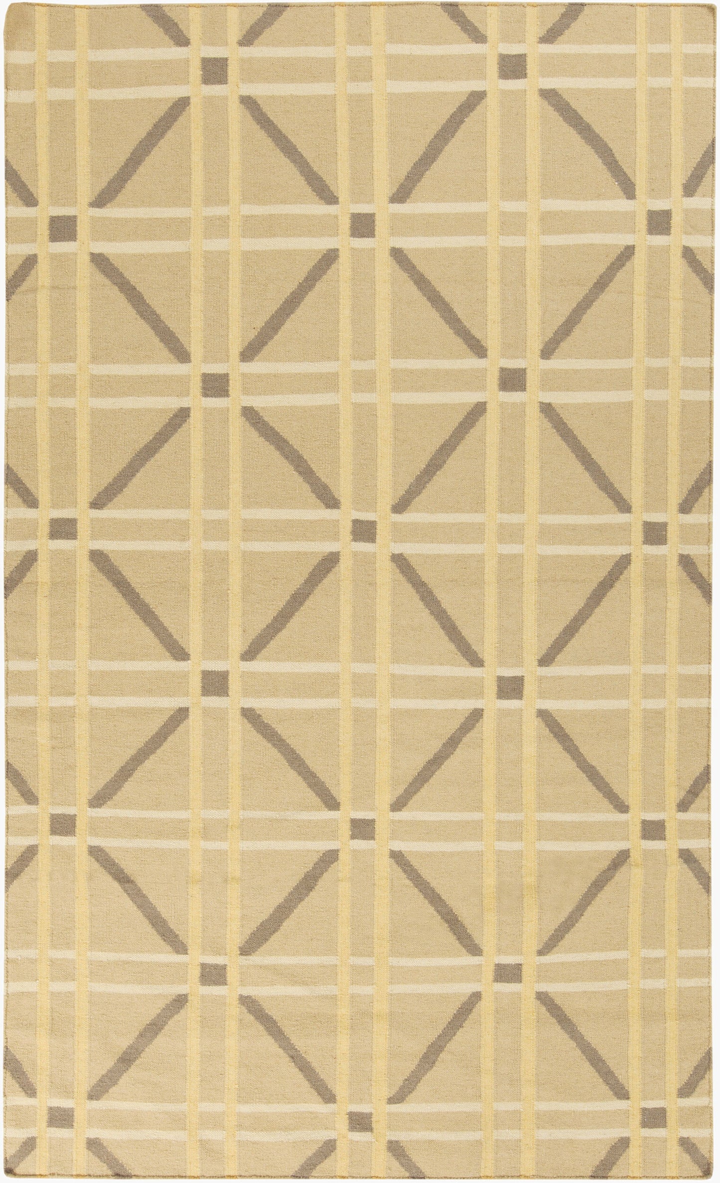Sheffield Market SFM-8007 2' x 3' Handmade Wool Accent Rug