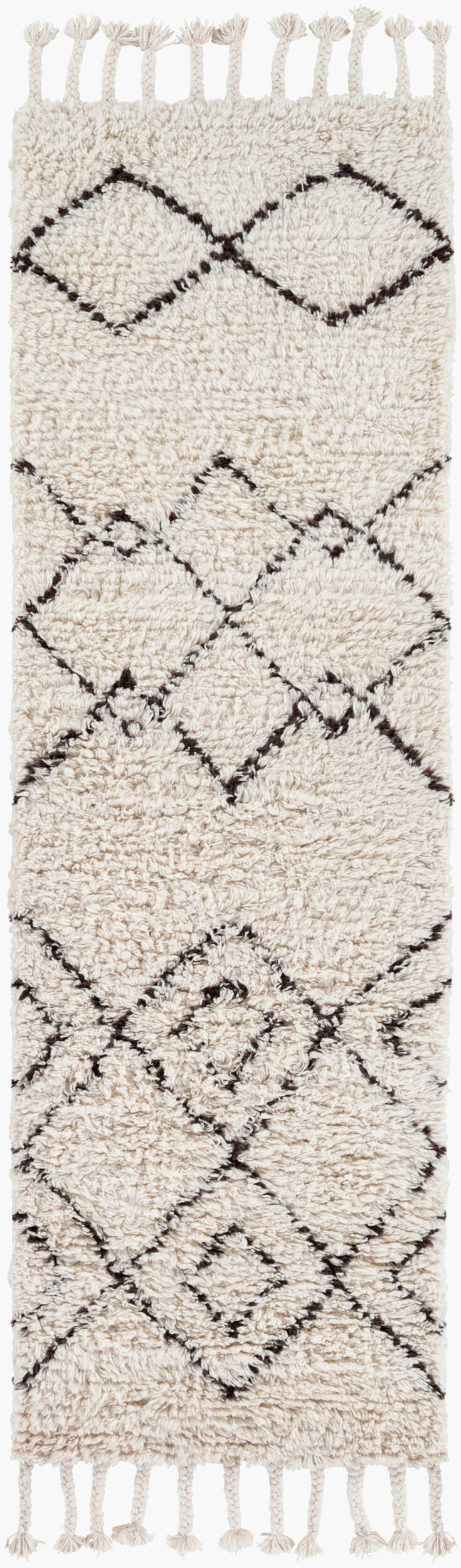 Sherpa SHP-8000 8ft Runner Handmade Wool Runner Rug