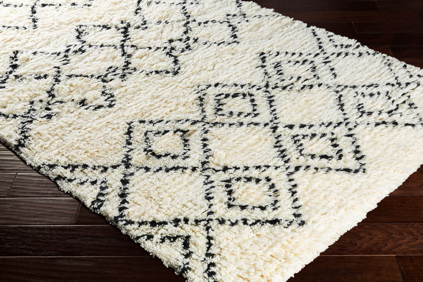 Sherpa SHP-8002 8ft Runner Handmade Wool Runner Rug