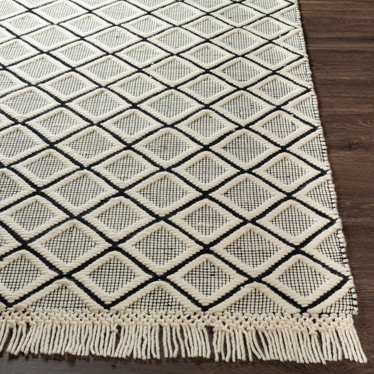 Saint Clair SIC-2304 2' x 3' Handmade Wool Accent Rug
