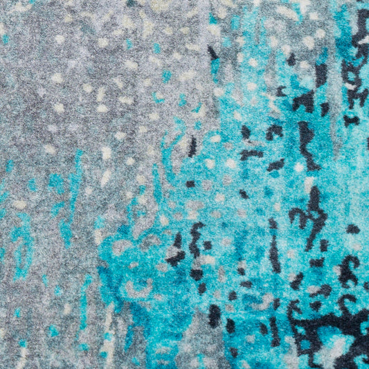 Alfombra decorativa tejida a máquina Silk Road SKR-2316 de 2' x 3'