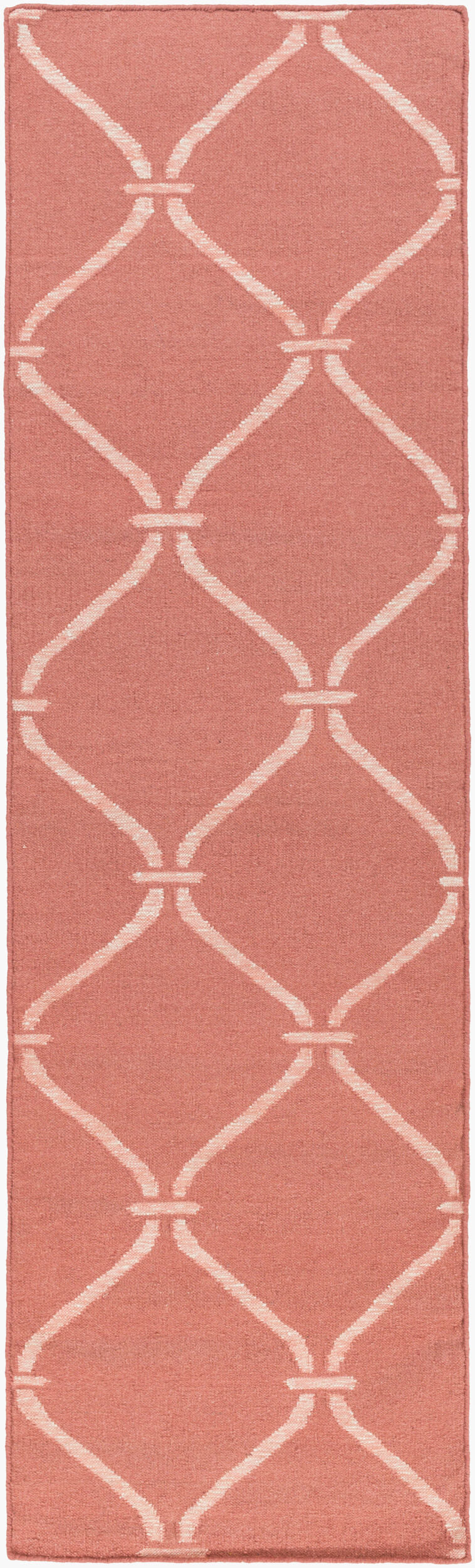 Stallman SLM-1003 8ft Runner Handmade Runner Rug