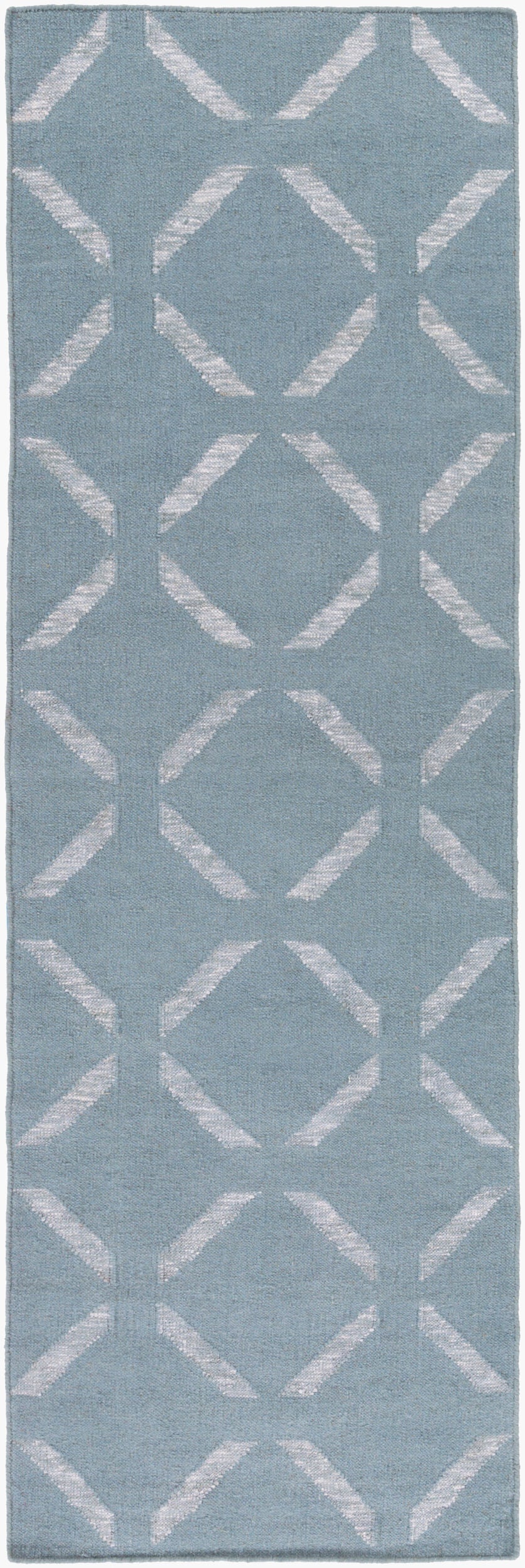 Stallman SLM-1011 8ft Runner Handmade Runner Rug