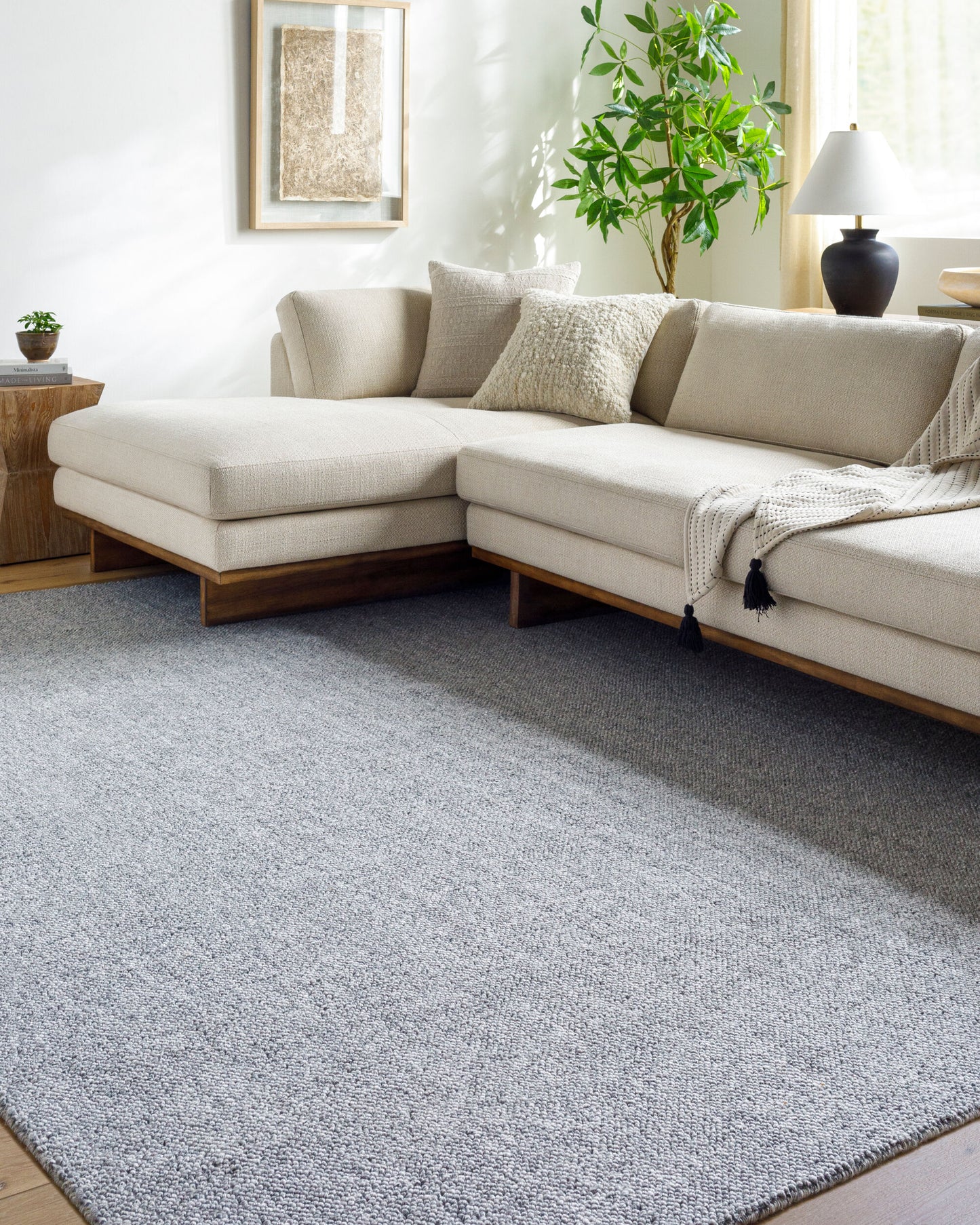 Salome SME-2302 9' x 12' Handmade Recyled Area Rug