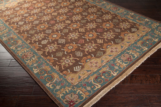Soumek SMK-100 2' x 3' Handmade Wool Accent Rug