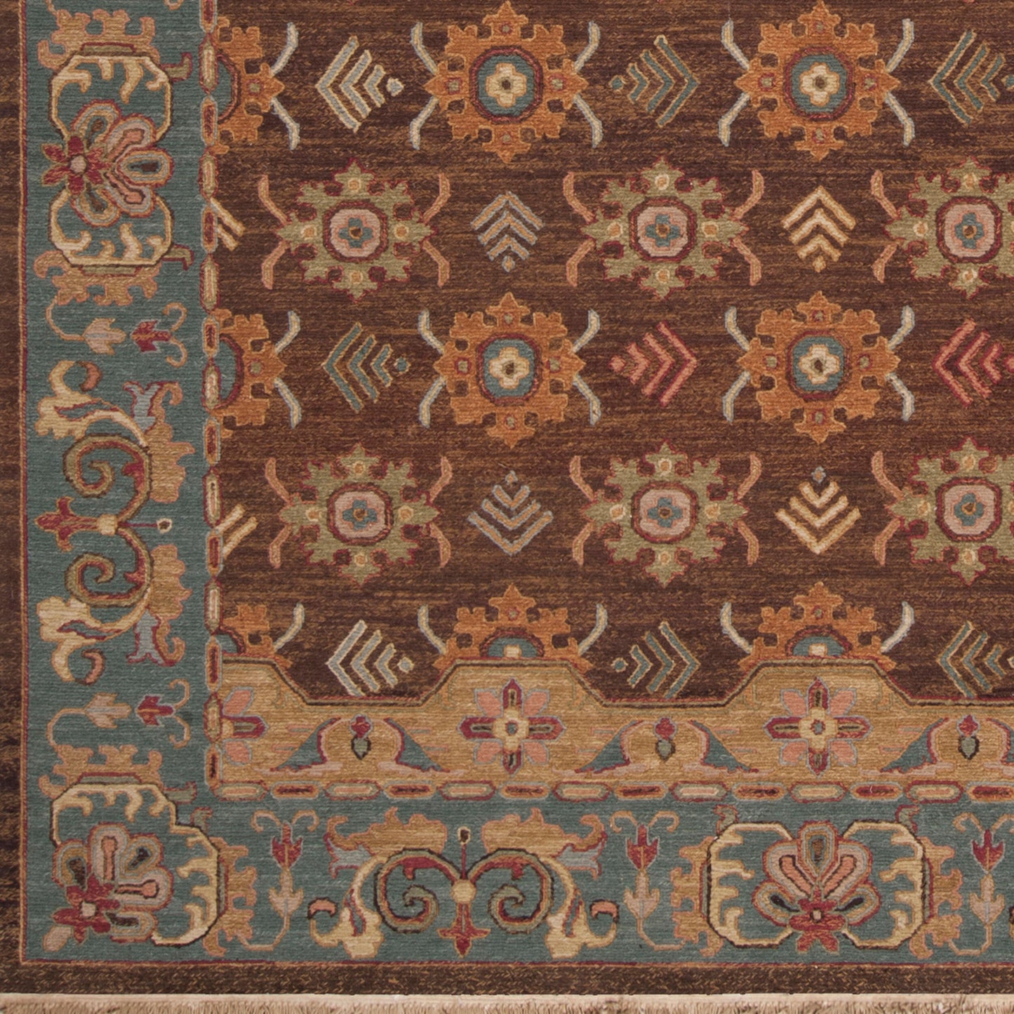 Soumek SMK-100 2' x 3' Handmade Wool Accent Rug