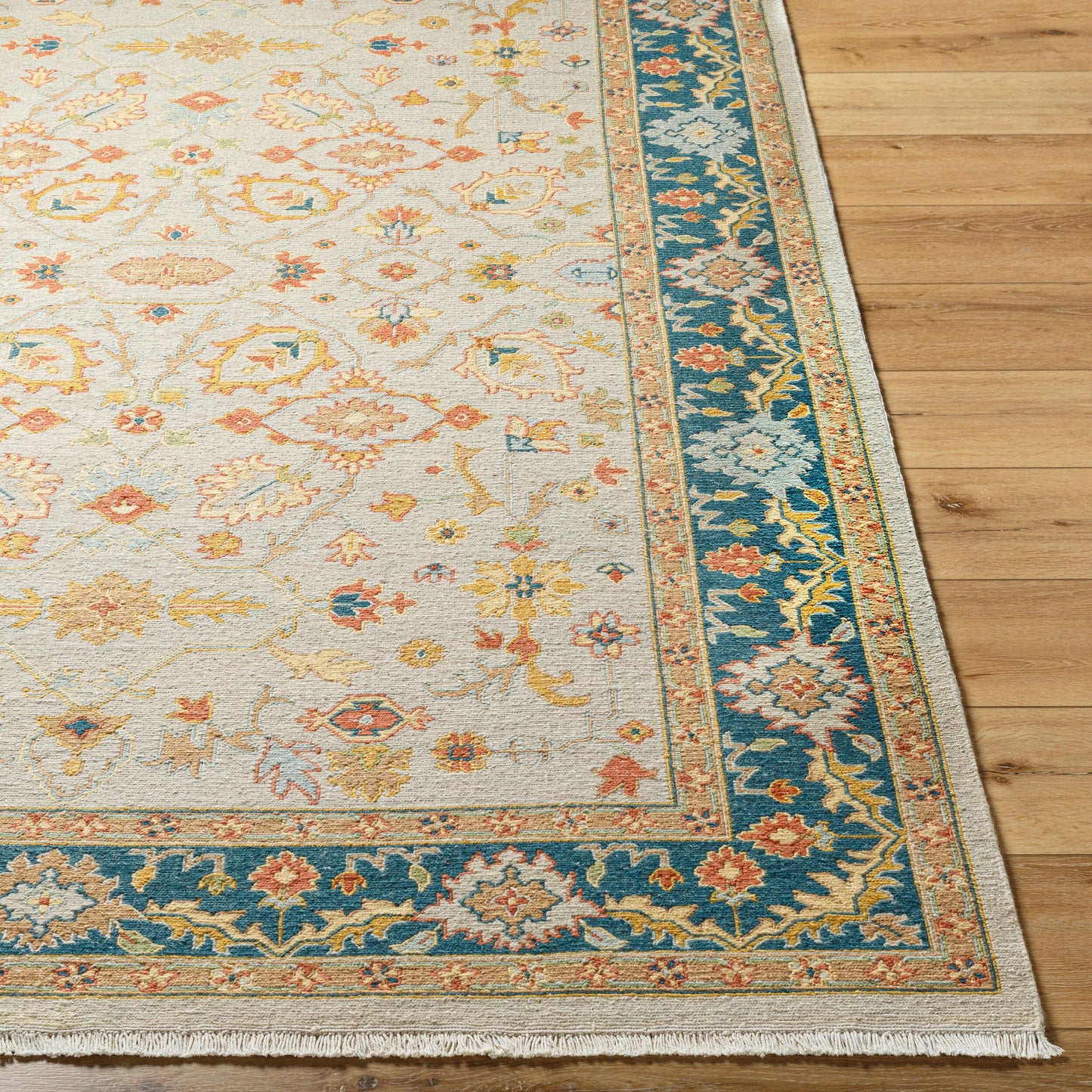 Alfombra Soumek SMK-103 de 1,83 m x 2,74 m hecha a mano