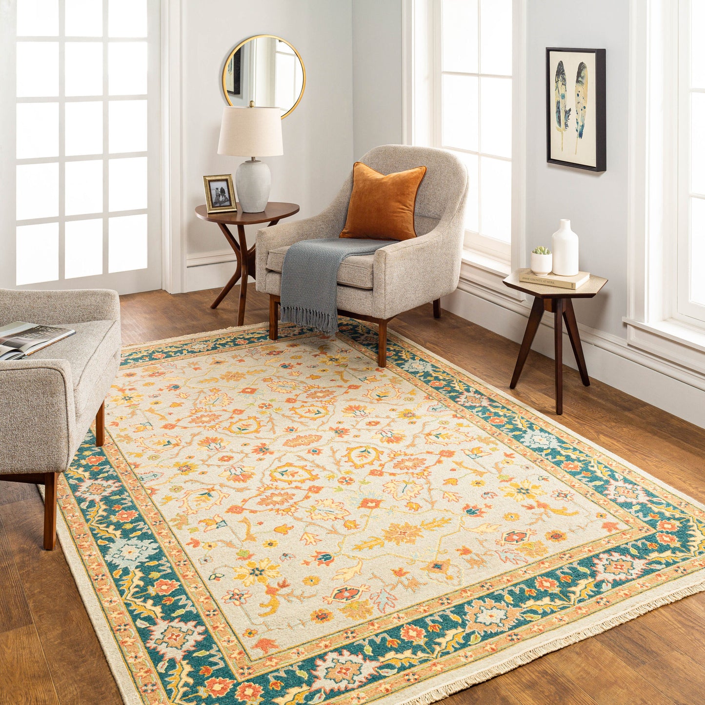 Soumek SMK-103 8' x 10' Handmade Area Rug