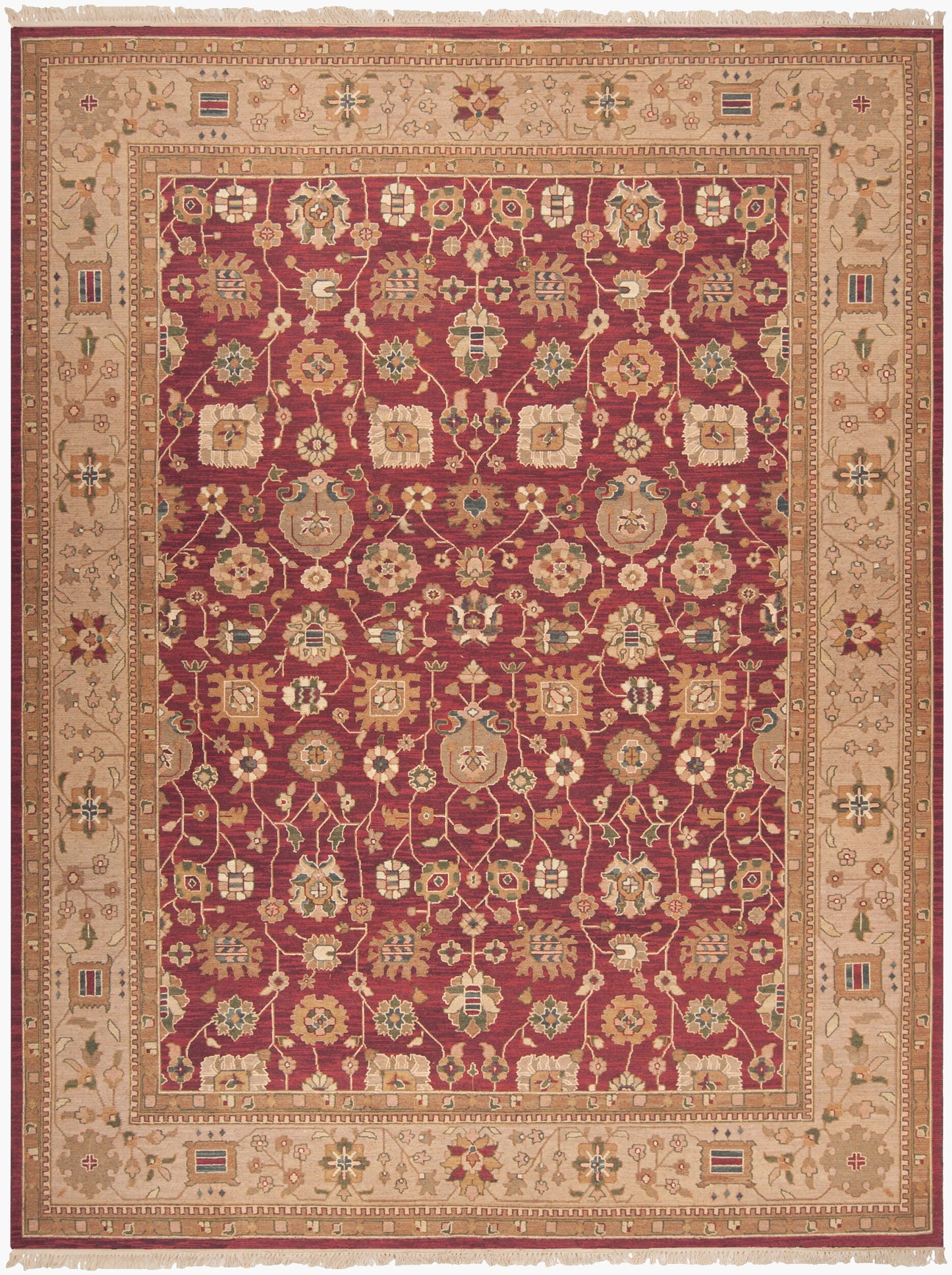 Soumek SMK-54 2' x 3' Handmade Wool Accent Rug