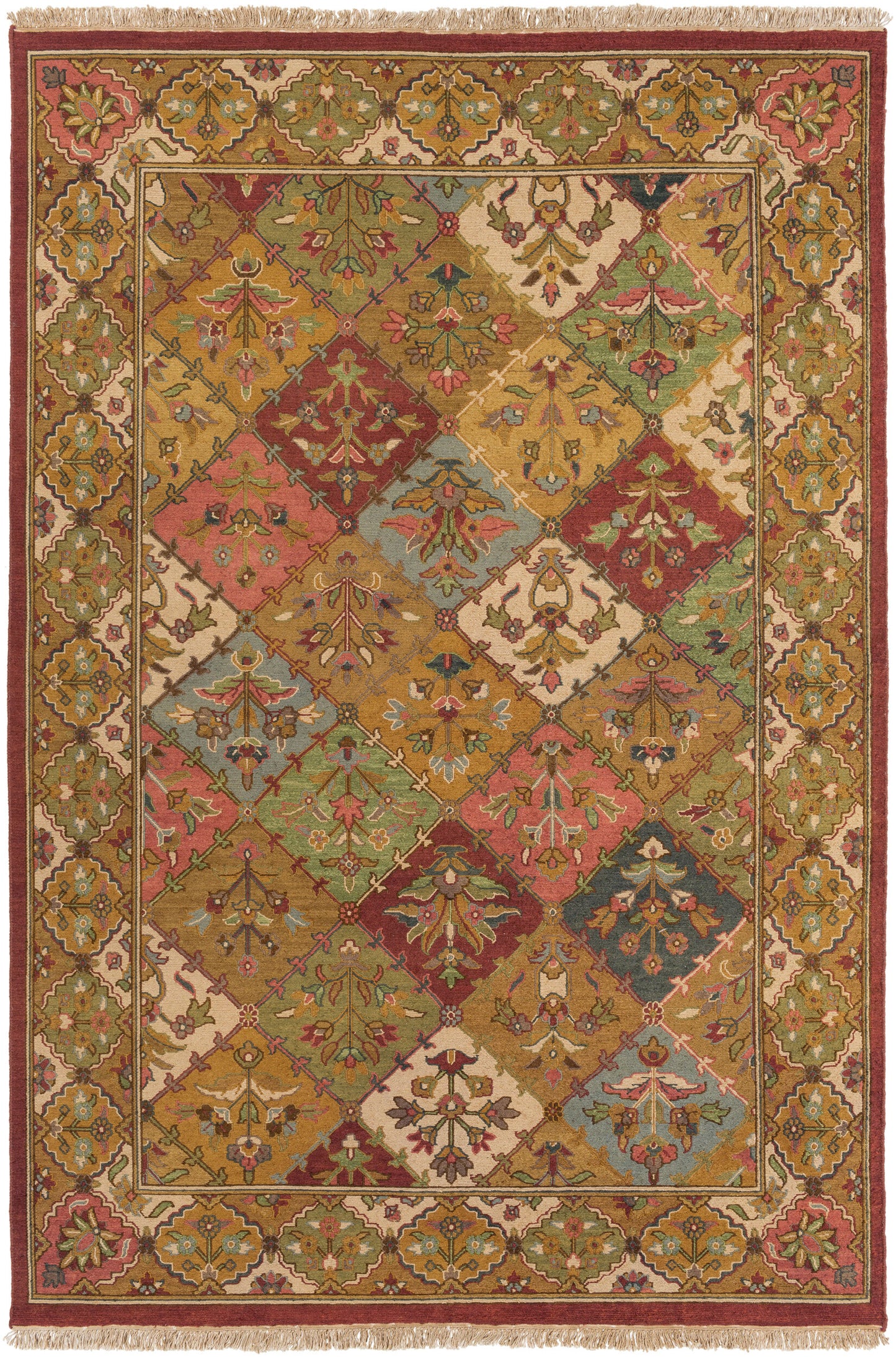 Soumek SMK-57 6' x 9' Handmade Wool Area Rug