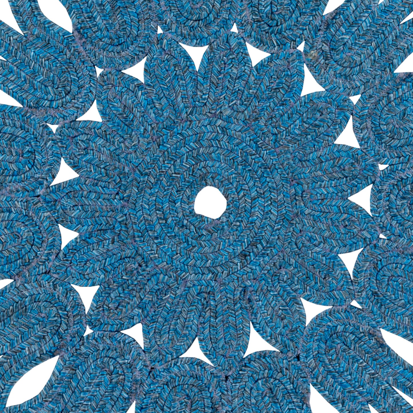 Sanibel SNB-4015 8ft Round Handmade Indoor/Outdoor Area Rug
