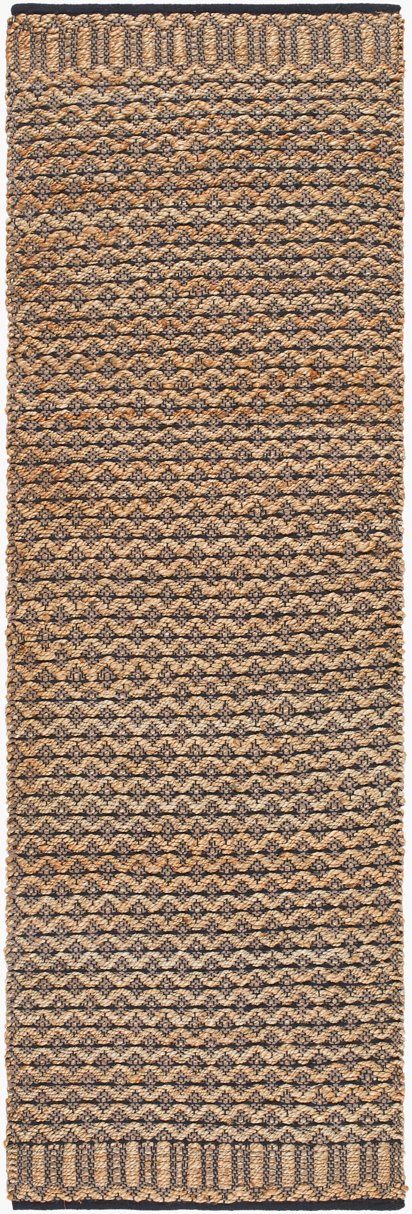Selanik SNK-2304 8ft Runner Handmade Runner Rug