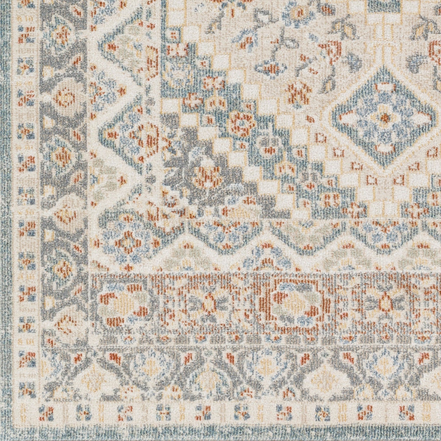 Santana SNN-2302 2' x 3' Machine Woven Washable Accent Rug
