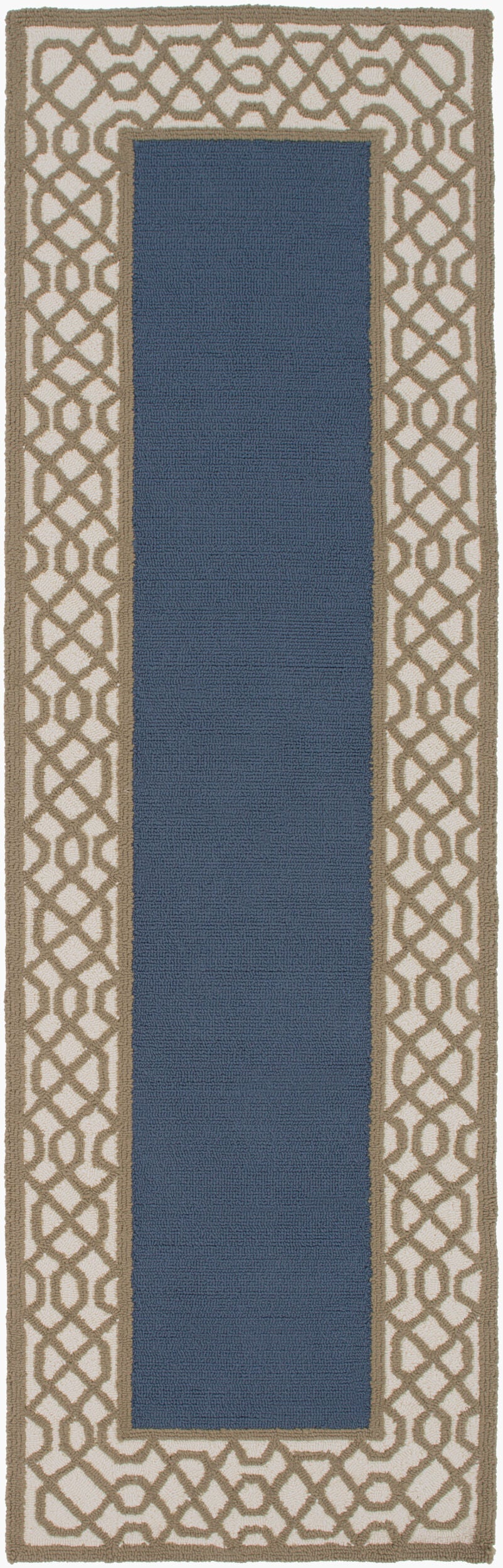 Storm SOM-7767 8ft Runner Handmade Indoor/Outdoor Runner Rug