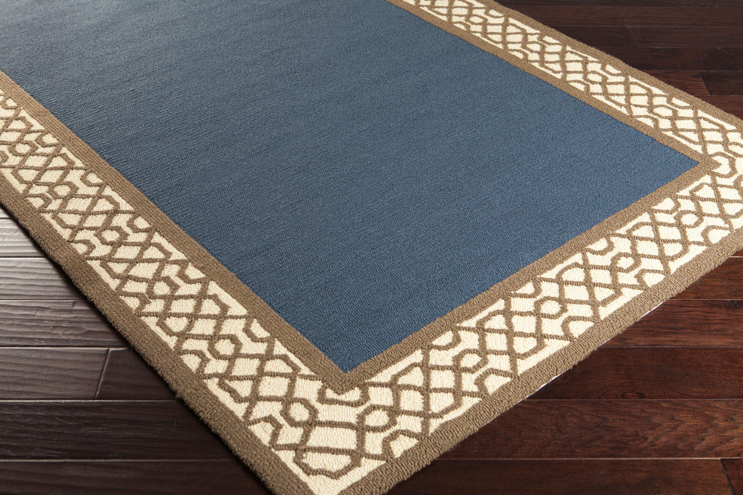 Storm SOM-7767 8ft Runner Handmade Indoor/Outdoor Runner Rug