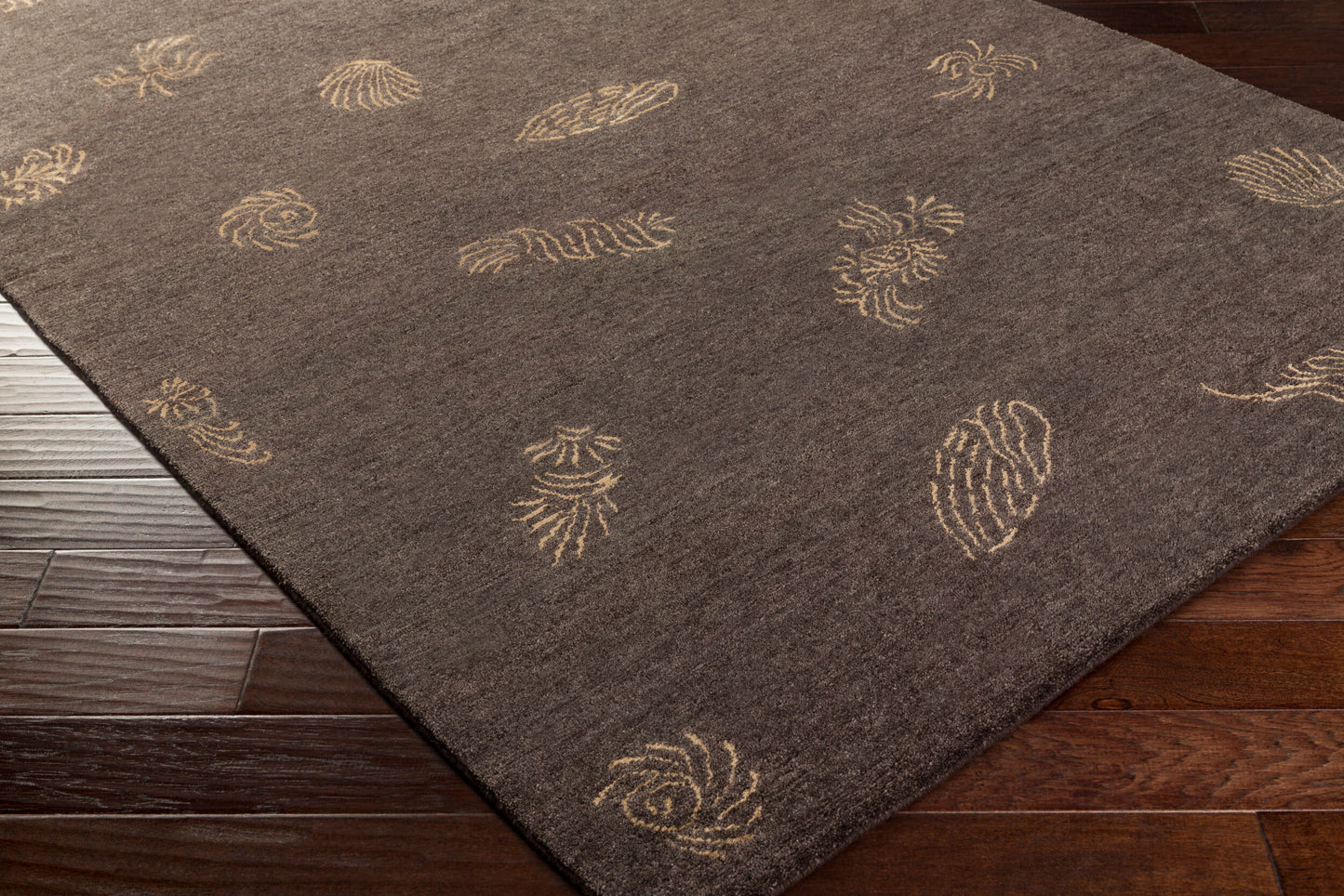 Alfombra de lana hecha a mano Sonora SON-1043 de 1,52 m x 2,44 m