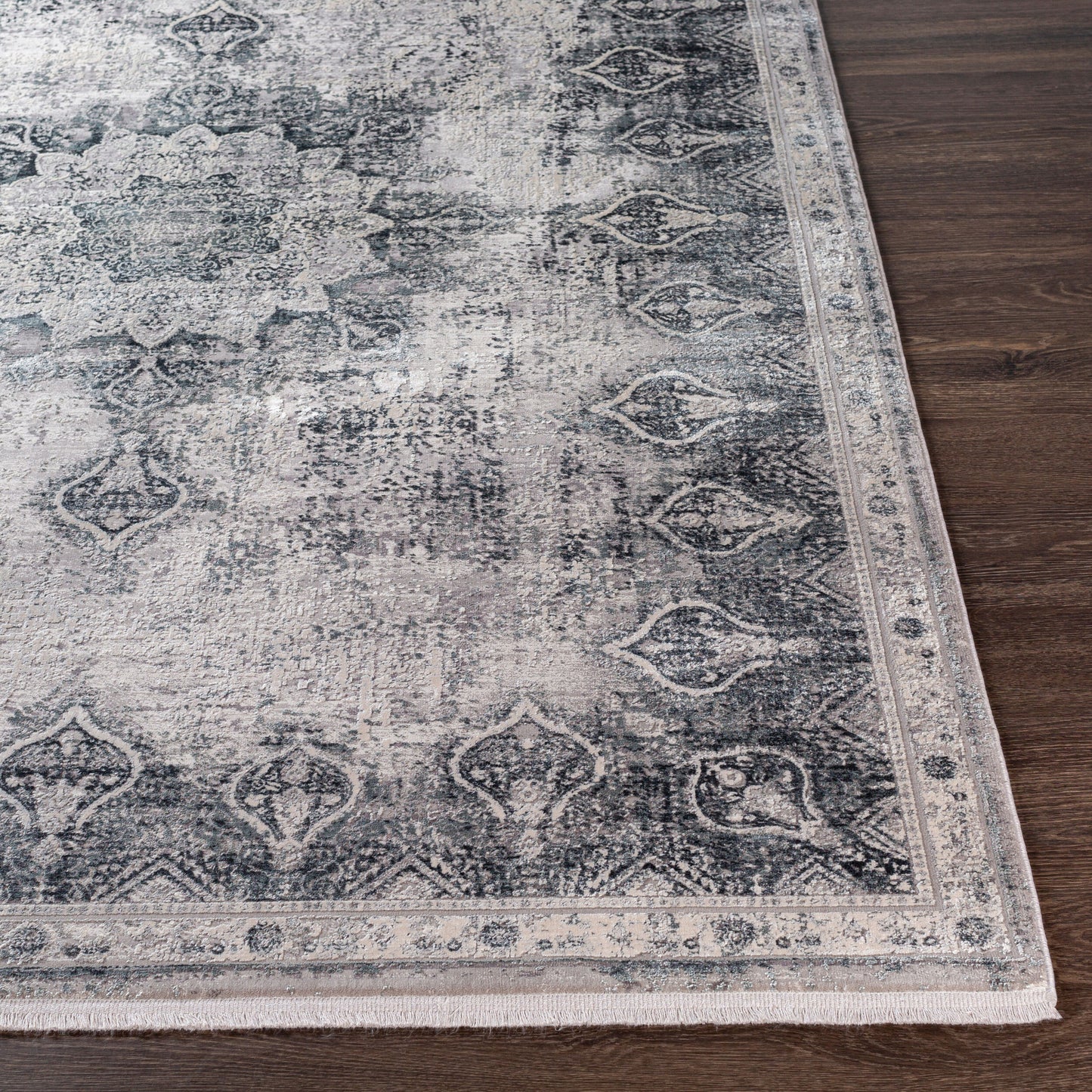 Solar SOR-2315 3' x 5' Machine Woven Accent Rug