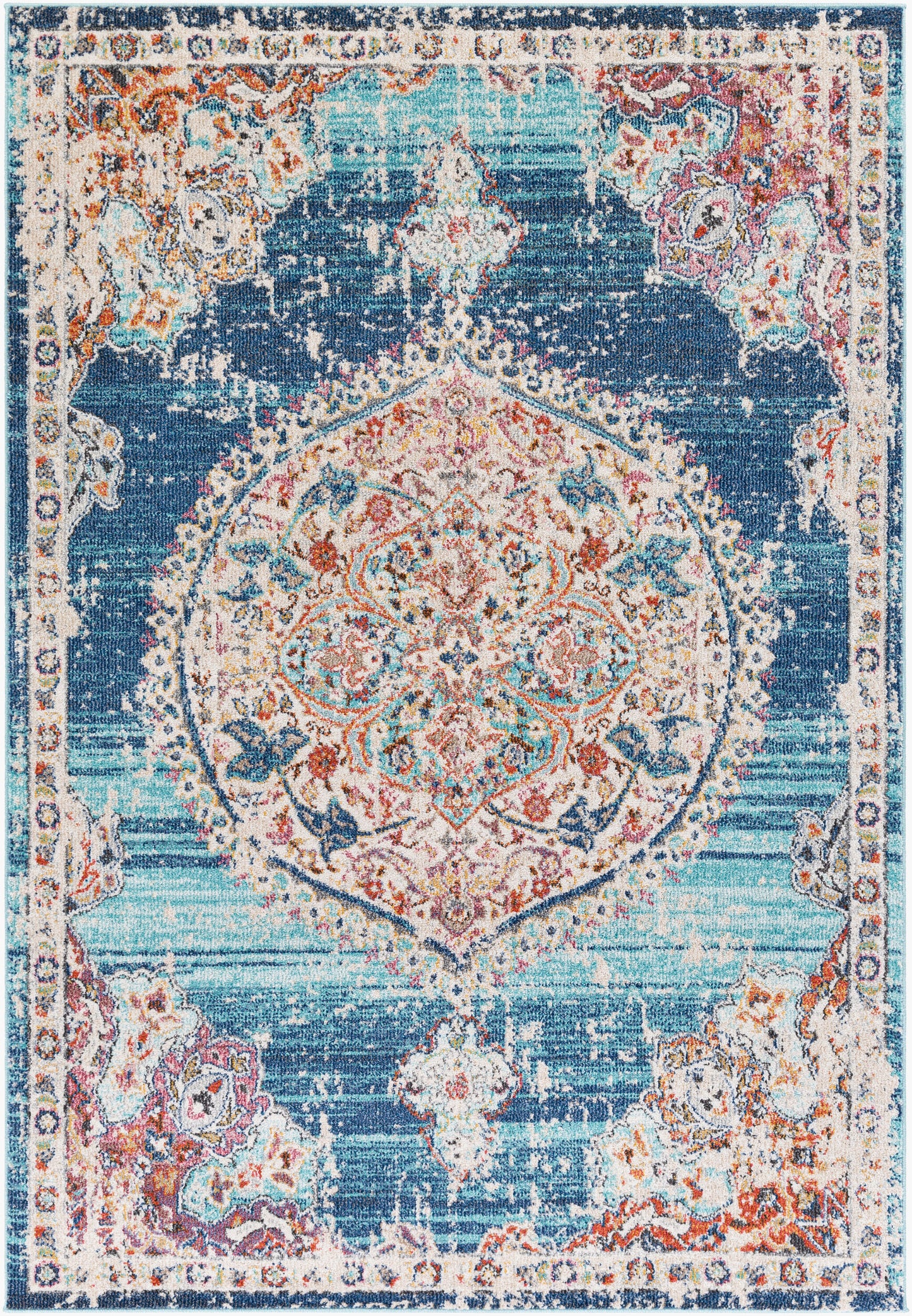 Alfombra tejida a máquina Serapi SRP-2304 de 1,52 m x 2,13 m