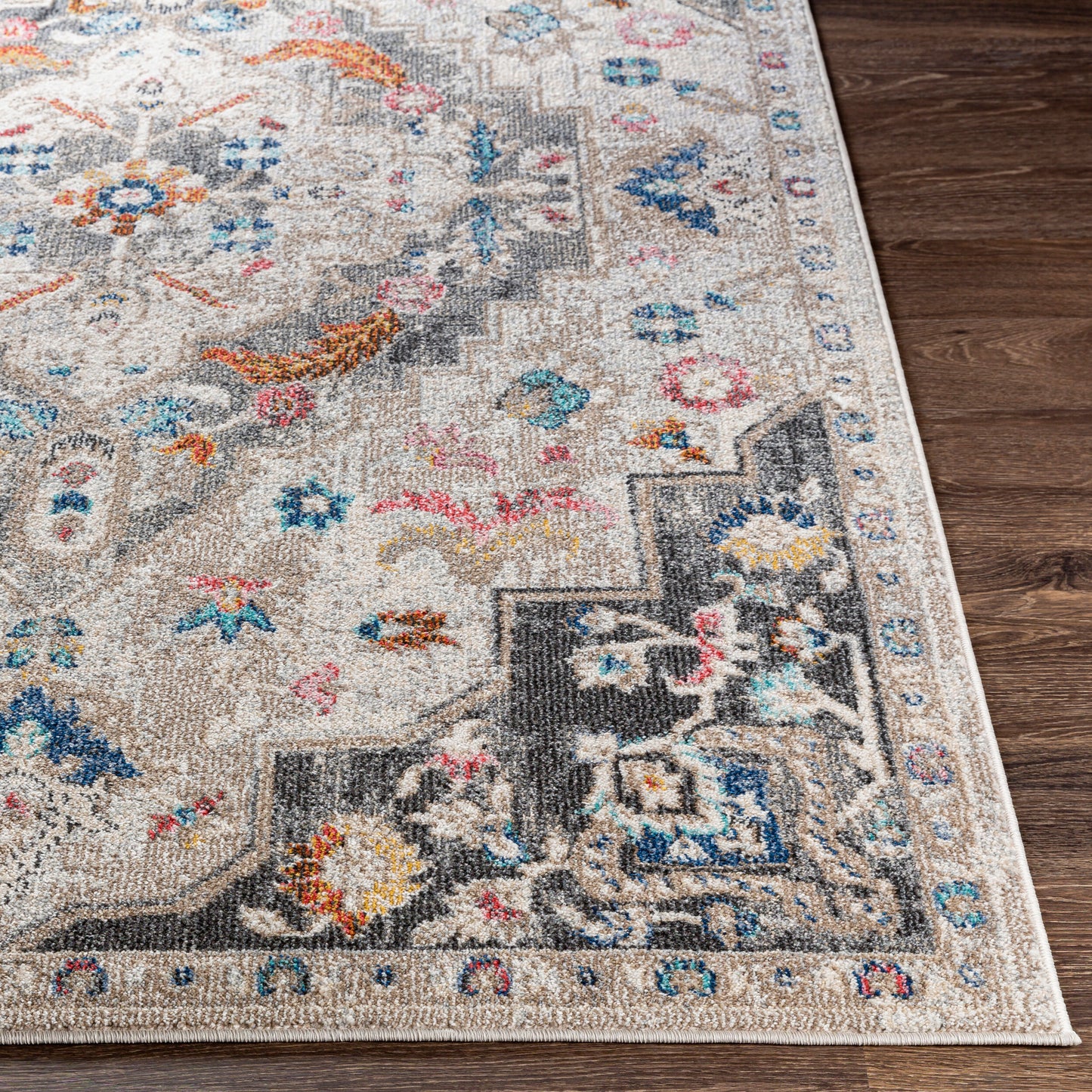 Alfombra tejida a máquina Serapi SRP-2313 de 1,52 m x 2,13 m
