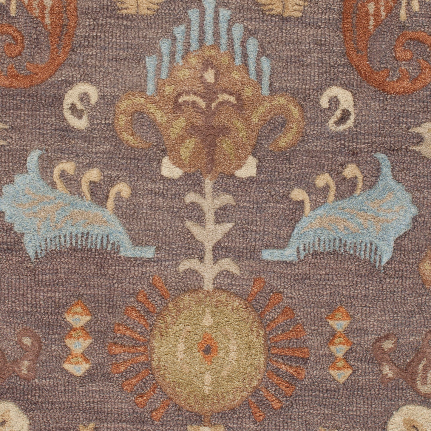 Alfombra de lana hecha a mano Sprout SRT-2005 de 8' x 11'