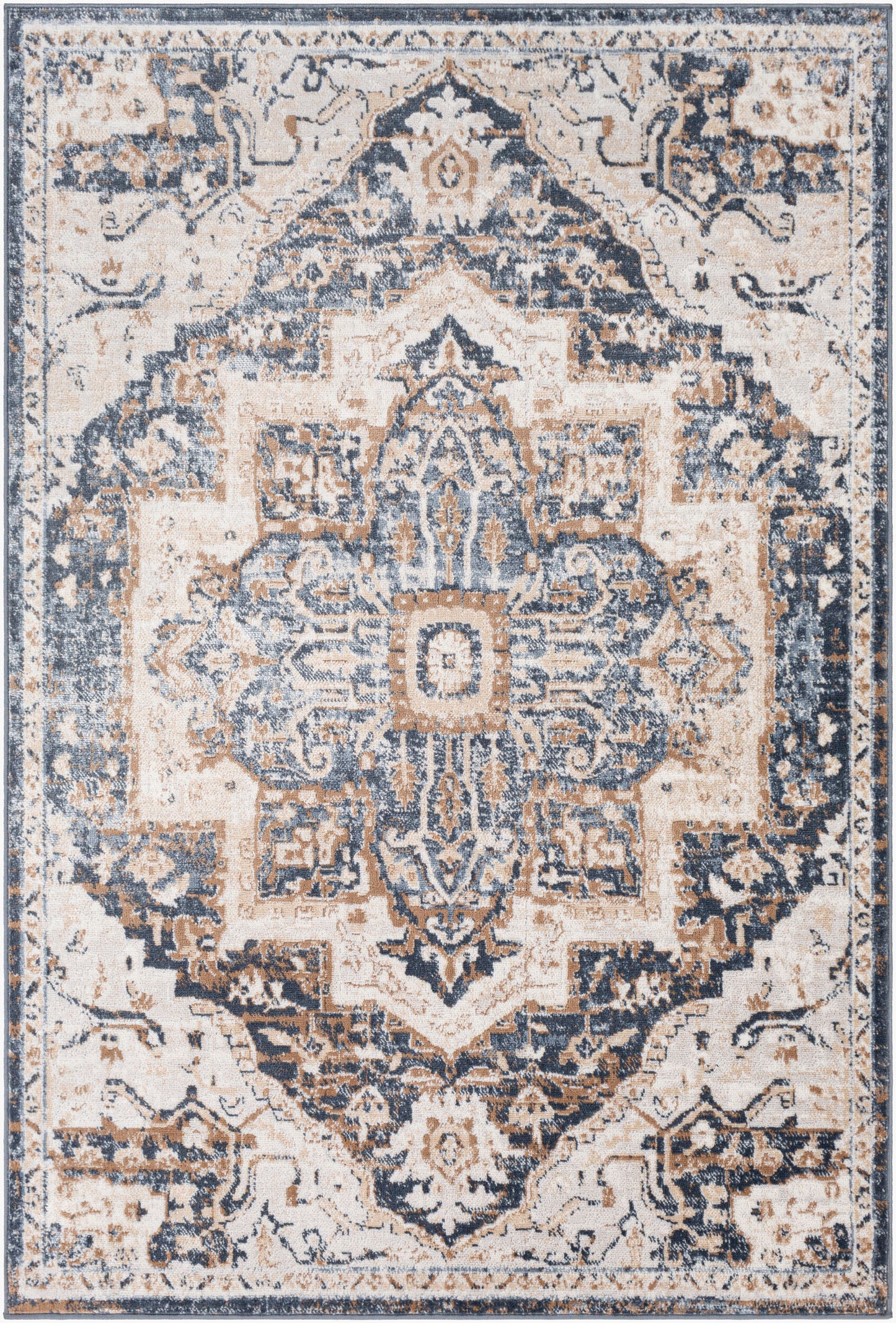 Alfombra tejida a máquina St Tropez SRZ-2303 de 1,83 m x 2,74 m
