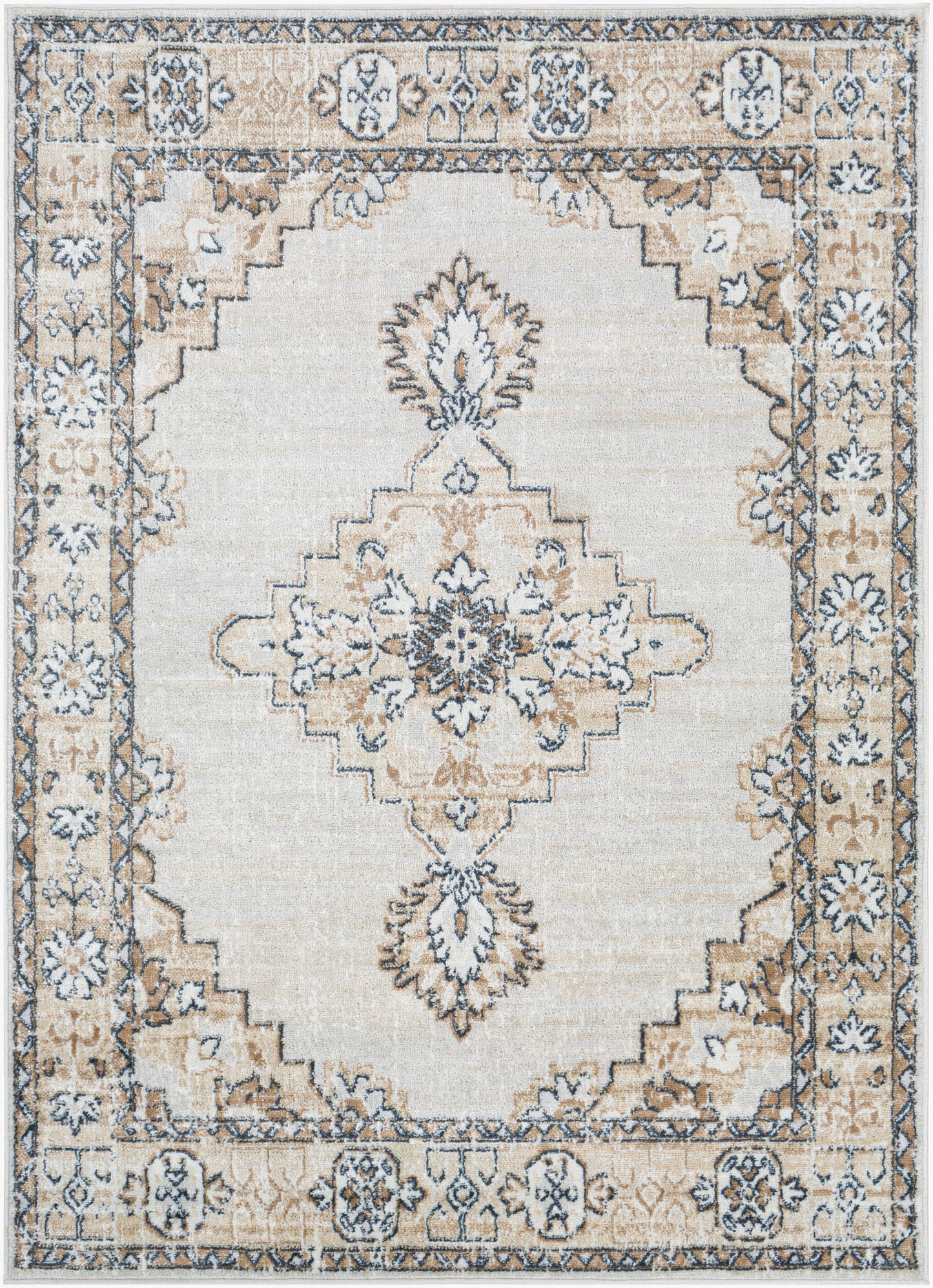 Alfombra tejida a máquina St Tropez SRZ-2322 de 1,83 m x 2,74 m