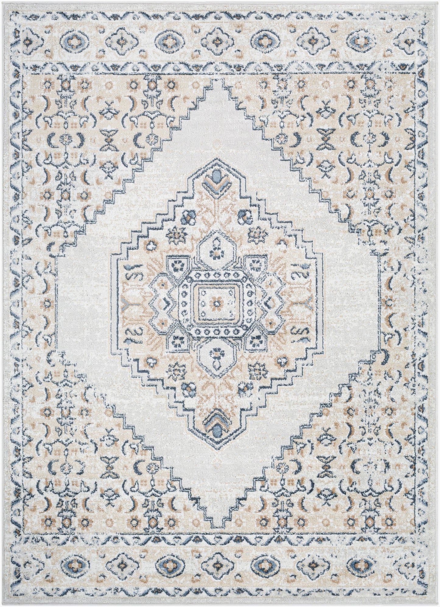 Alfombra tejida a máquina St Tropez SRZ-2323 de 1,52 m x 2,13 m