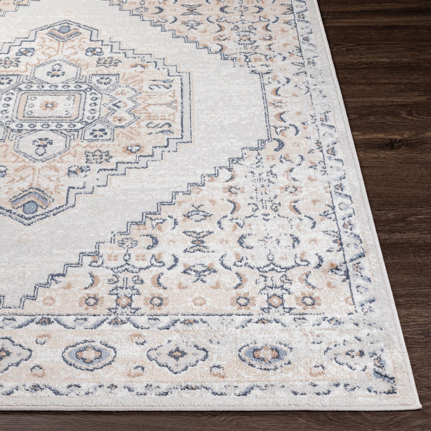 Alfombra tejida a máquina St Tropez SRZ-2323 de 1,52 m x 2,13 m