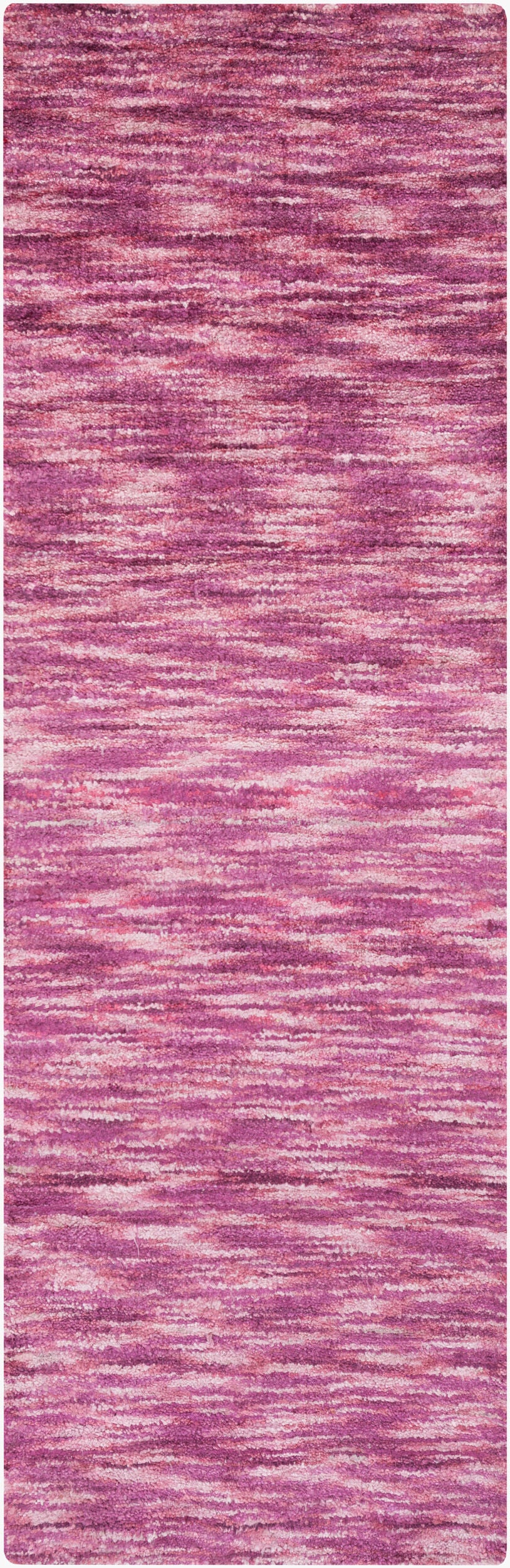 Static STC-4001 8ft Runner Handmade Faux Silk Runner Rug