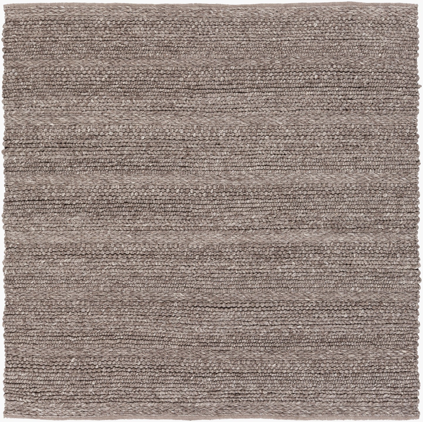Tahoe TAH-3702 8ft Square Handmade Wool Area Rug
