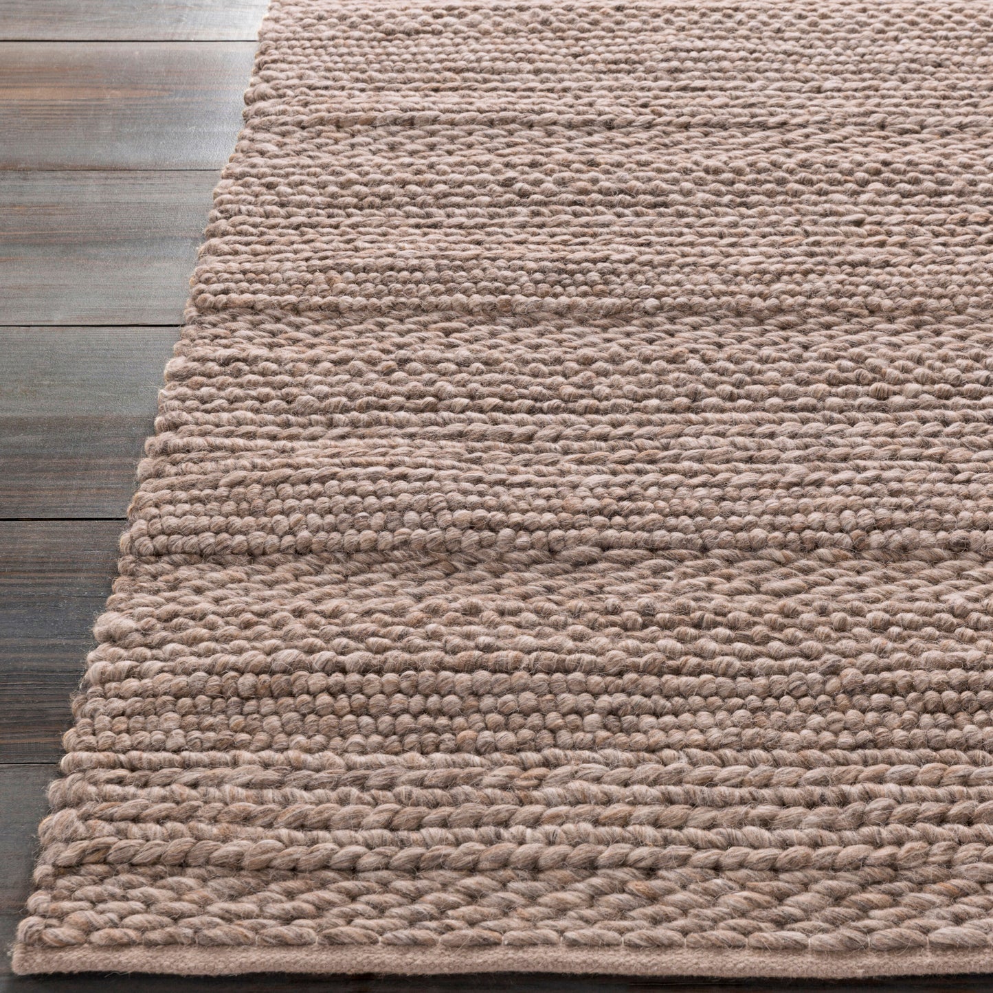 Tahoe TAH-3705 5' x 8' Handmade Wool Area Rug