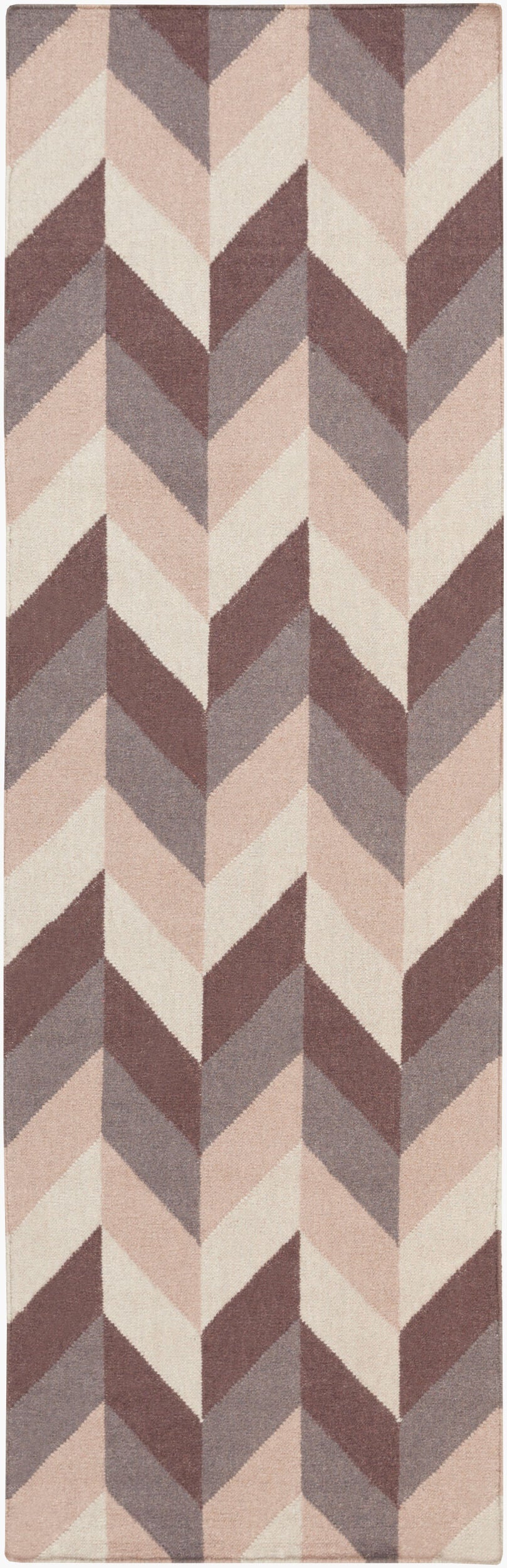 Talitha TAL-1002 8ft Runner Handmade Wool Runner Rug