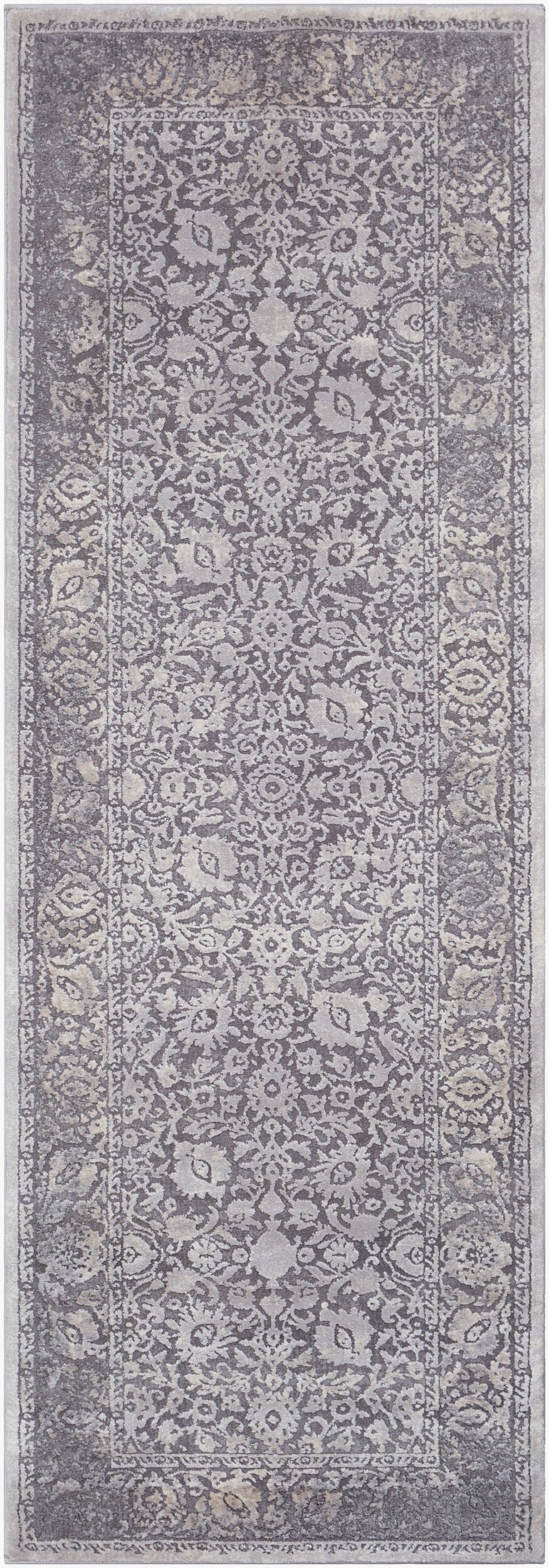 Tibetan TBT-2302 7ft Runner Machine Woven Runner Rug