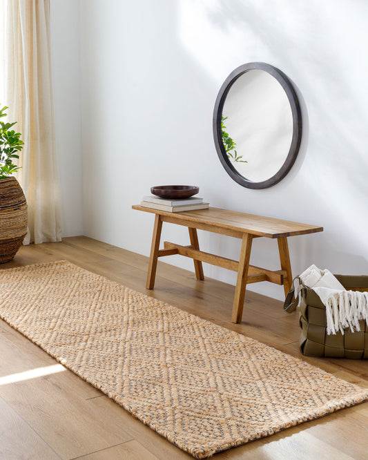 Trace TCE-2300 8ft Runner Handmade Jute Runner Rug